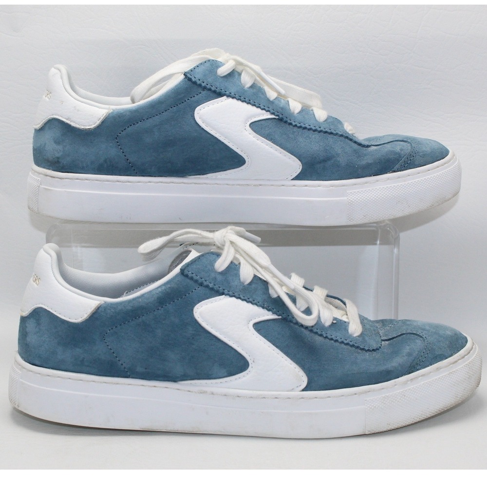 Skechers Court & Classics Light Blue Suede‎ Arch Fit Sneakers 185202 LTBL Mens 9